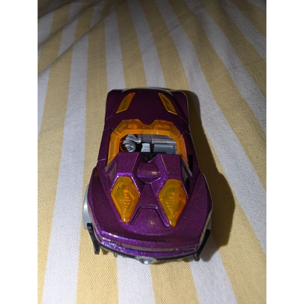 Hot Wheels 1186 MJ 1 NL Diecast Toy Car Purple Orange Mattel R0932